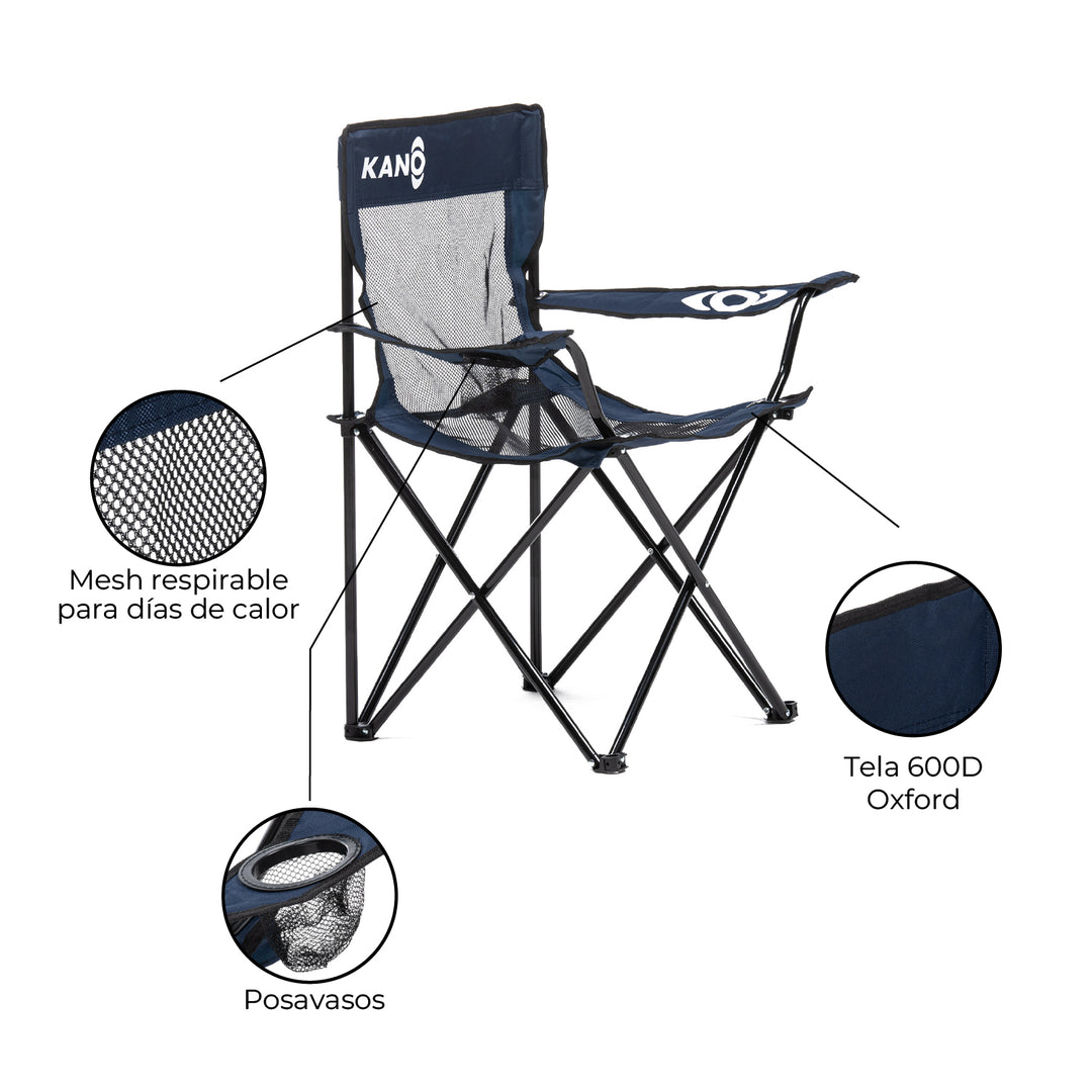 Silla Plegable Para Camping Licanray