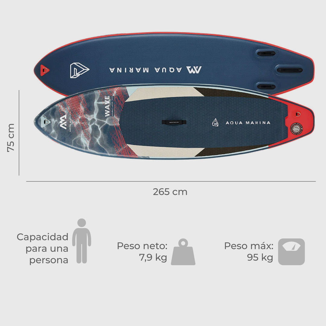 Stand Up Paddle SUP Surf Wave 8´8"