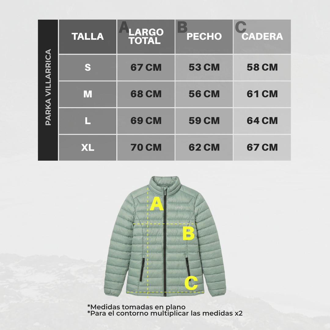 Parka Insulada Villarrica Mujer