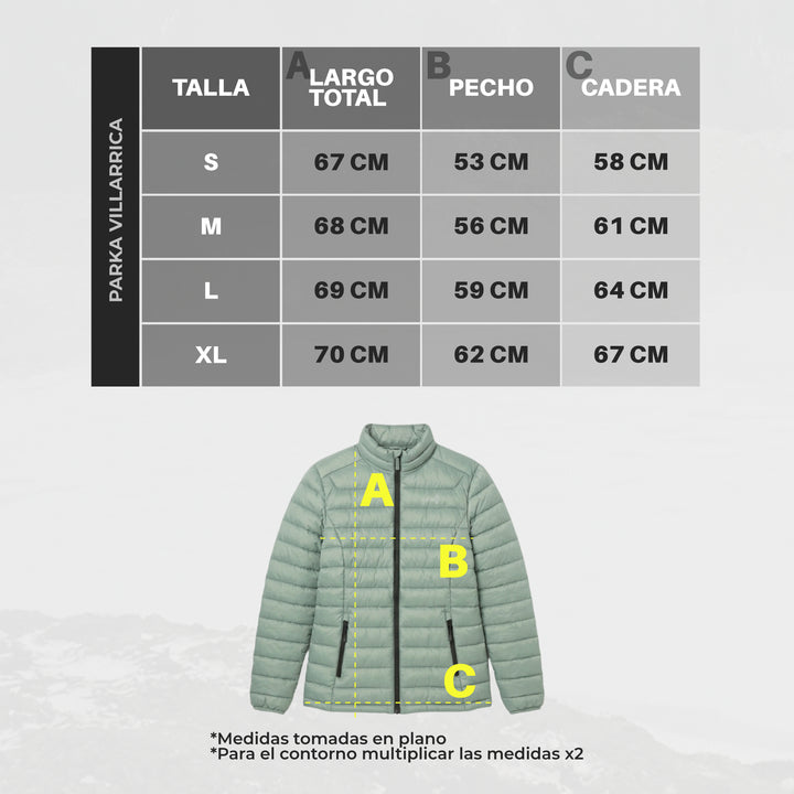 Parka Insulada Villarrica Mujer