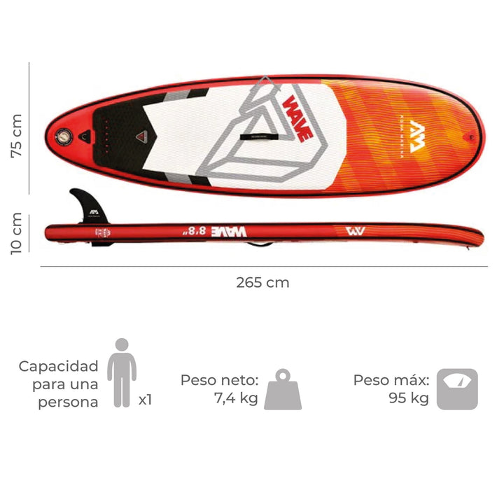 SUP Surf Wave 8´8"