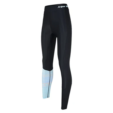 Calza Lycra Illusion Azul Mujer