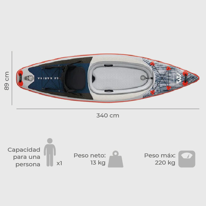 Stand Up Paddle SUP Kayak Cascade
