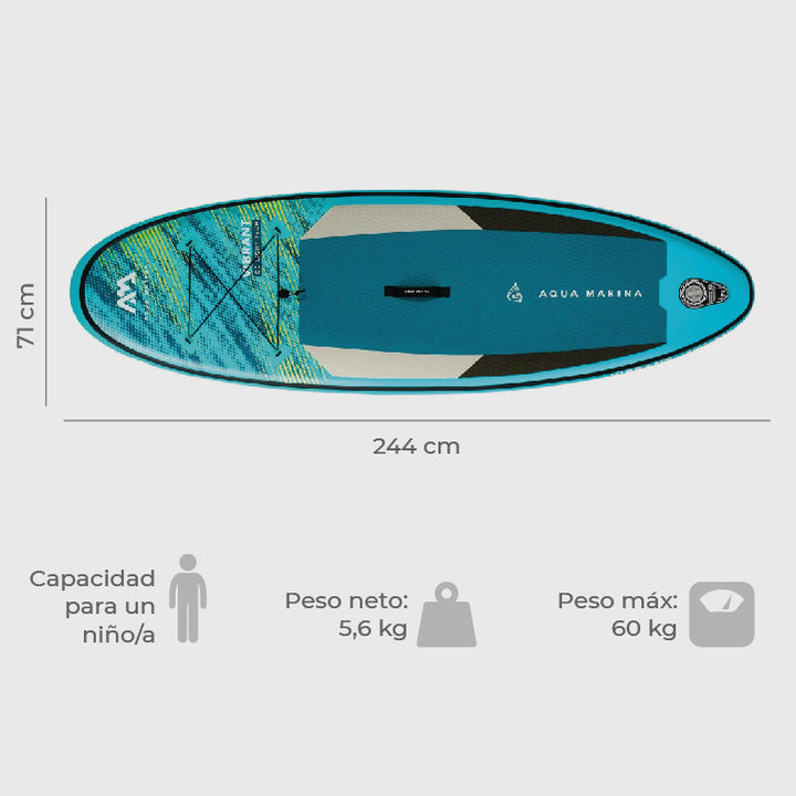 Stand Up Paddle SUP Vibrant 8’0”